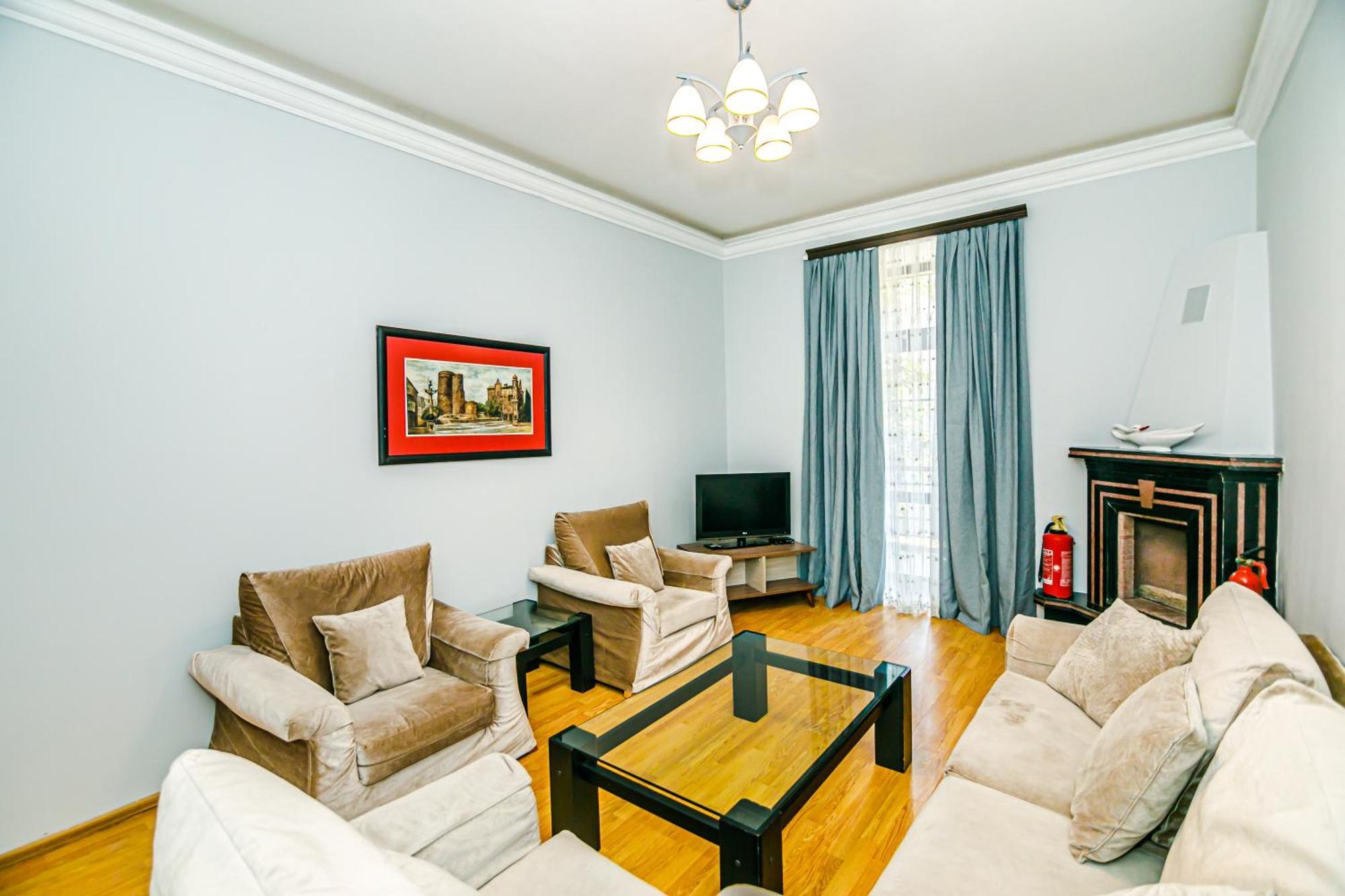 Azneft Royal Suite Apartment Sea View Baku Exterior foto